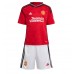 Manchester United Antony #21 Babykleding Thuisshirt Kinderen 2023-24 Korte Mouwen (+ korte broeken)